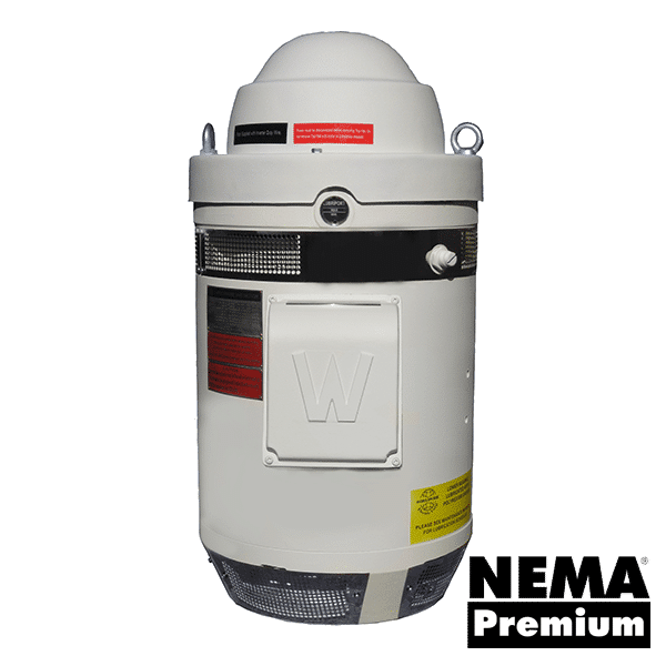 100HP 3PH 404TP WPI 1800 460V WB VHS