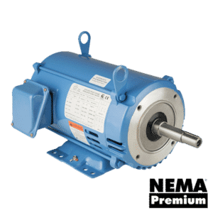1-1/2HP 3PH 143JM ODP 3600 230/460V WB
