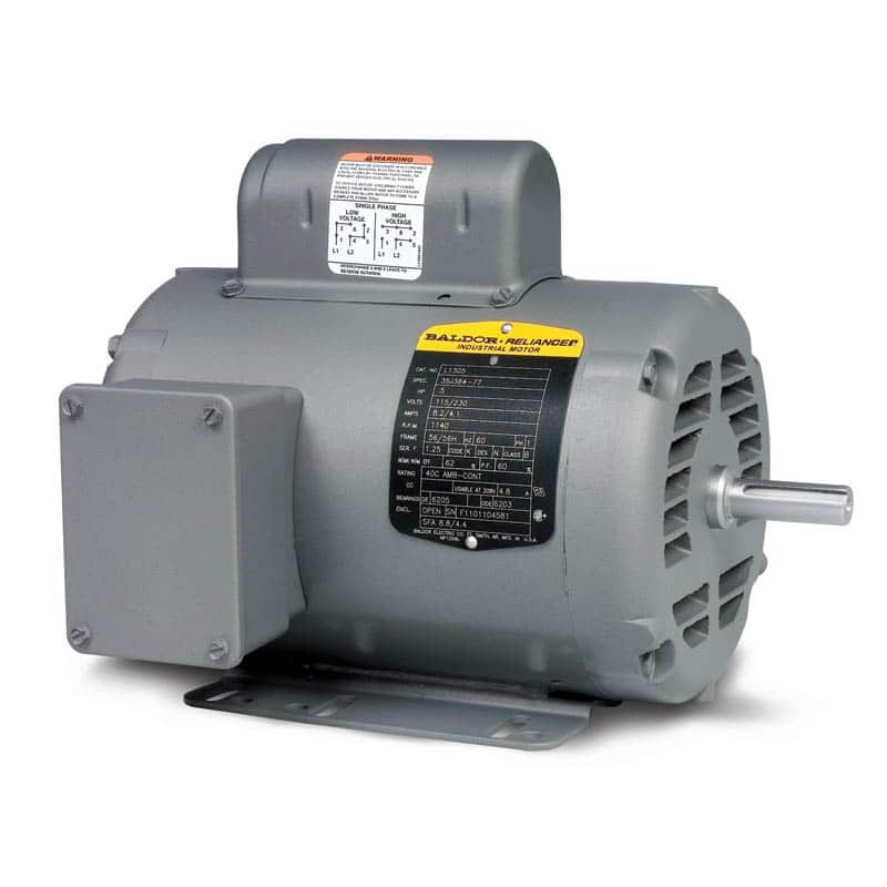 1.5HP 1PH 145T 1800 ODP