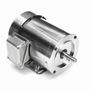 1HP 3PH 56HC 2P TEFC 3450 230/460V WB SS