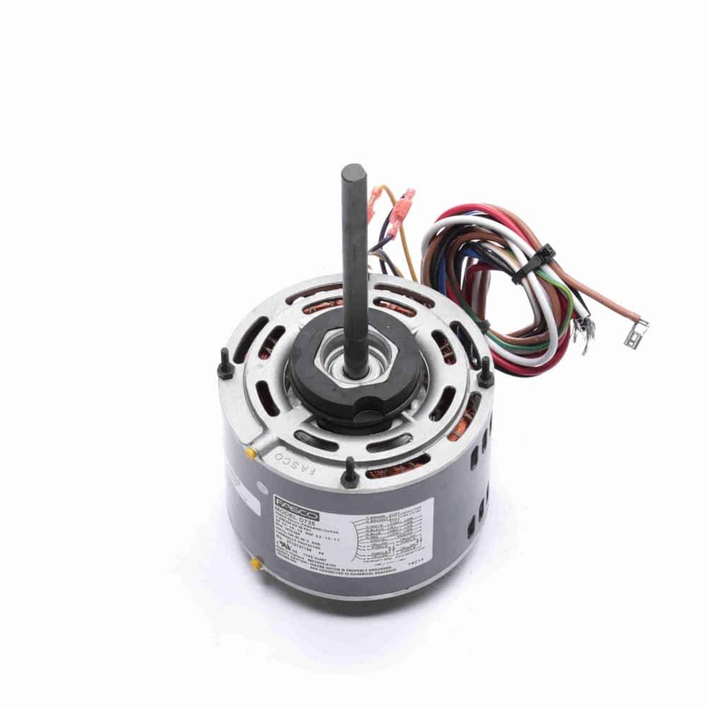 1/4HP PSC 5.6" 3spd 1075 REV 208-230V 5uF CF