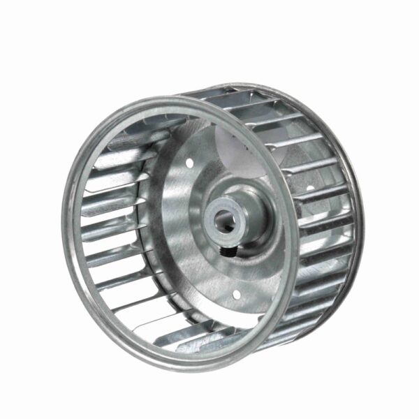 Single Inlet Blower Wheel, 3.81" X 1.88" X 5/16", CCW