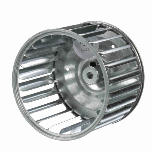 Single Inlet Blower Wheel, 4.25" X 2.94" X 1/4", CCW