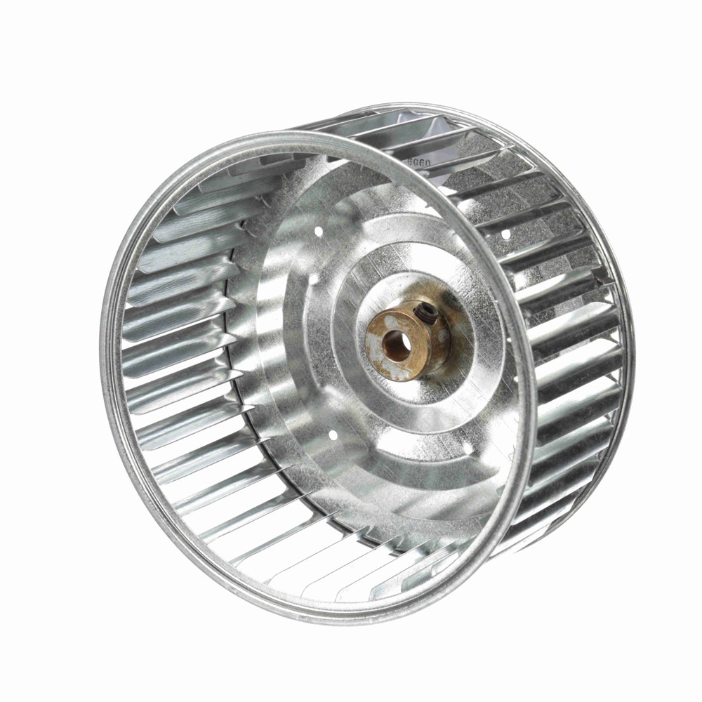 Single Inlet Blower Wheel, 6.2" X 2.94" X 3/8", CCW