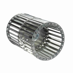 Double Inlet Blower Wheel, 5.25" X 6.88" X 1/2", CW