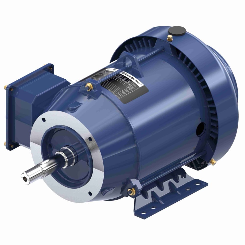 5HP 3PH 184JM 4P TEFC 1800 230/460V WB