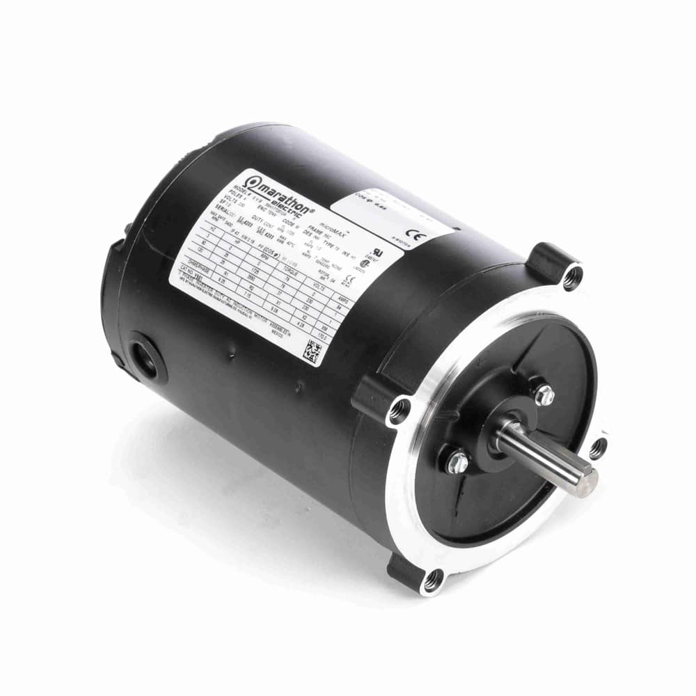 1/4HP 3PH 56C 4P TENV 1800 230V NB INV