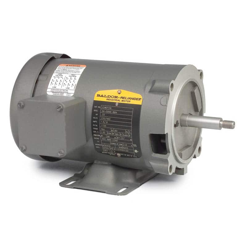 0.5HP 3PH 56J 1800 ODP JP WB