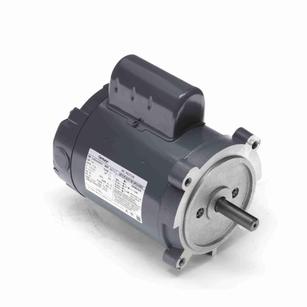 1/4HP 1PH 56C 4P TENV 1725 115/230V