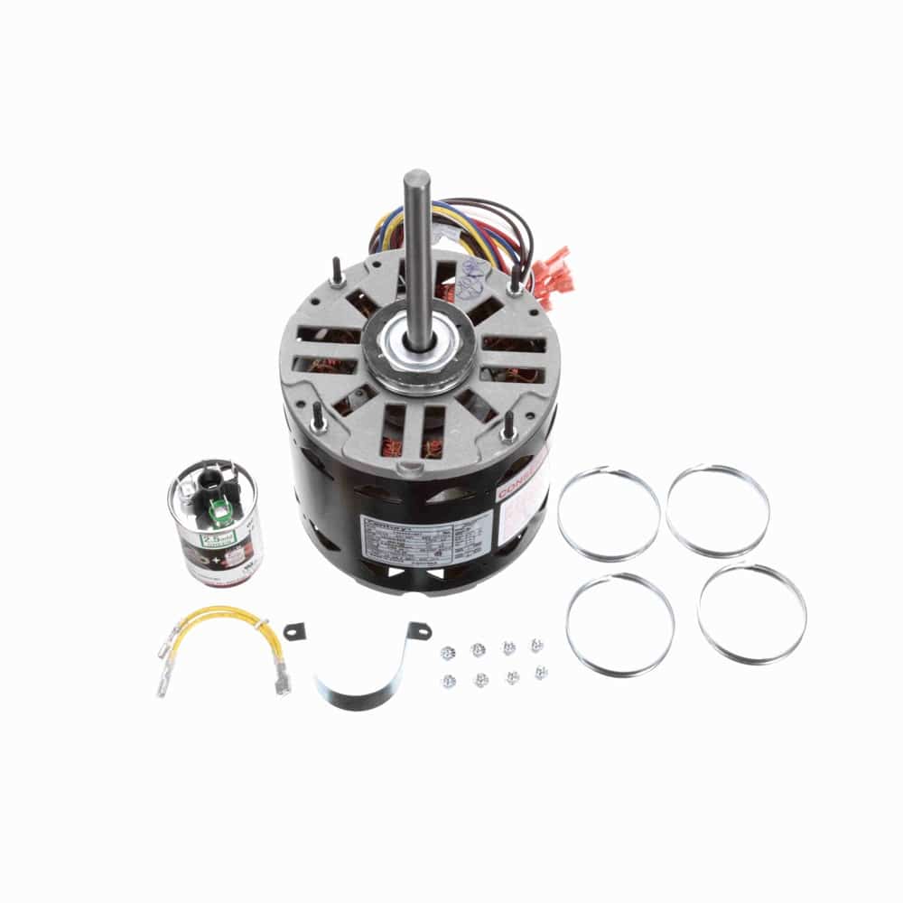 1/2HP PSC 5.6" ODP 4spd 1075 208-230V 5uF-inc BM