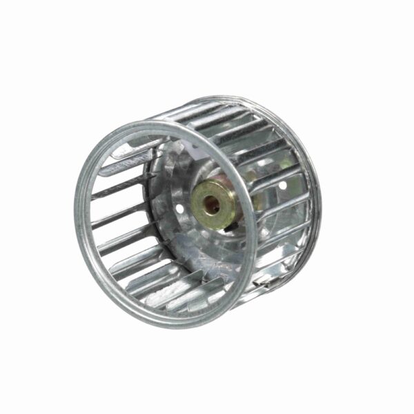Single Inlet Blower Wheel, 3" X 1.88" X 1/4", CW