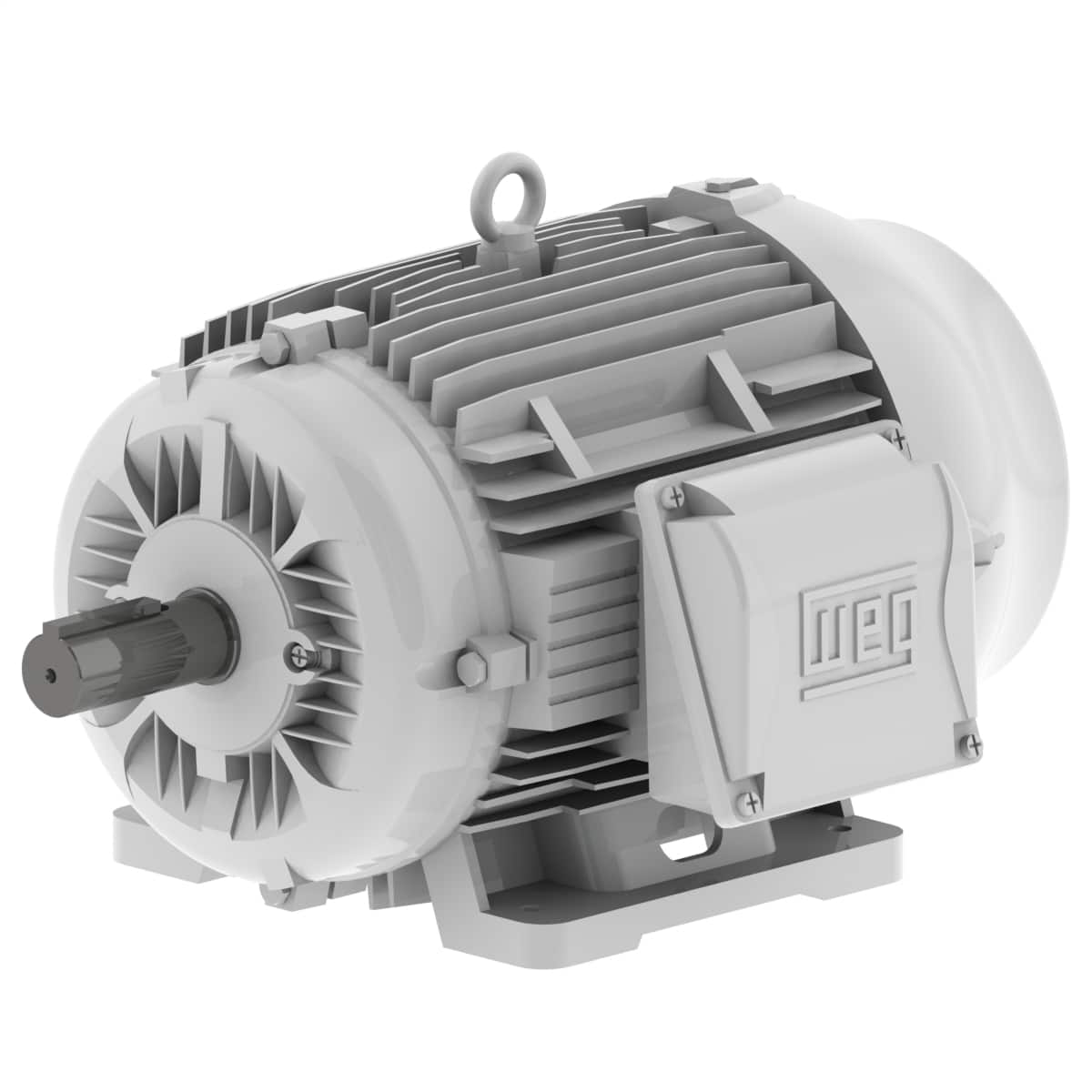 10HP 3PH 286T 8P TEFC 900 208-230/460V CI