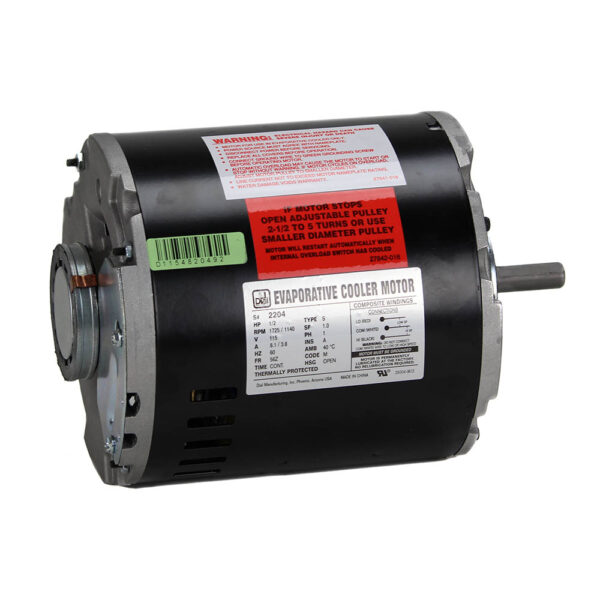 3/4HP 56Z 2spd 1800 CWSE 115V AOL Evap