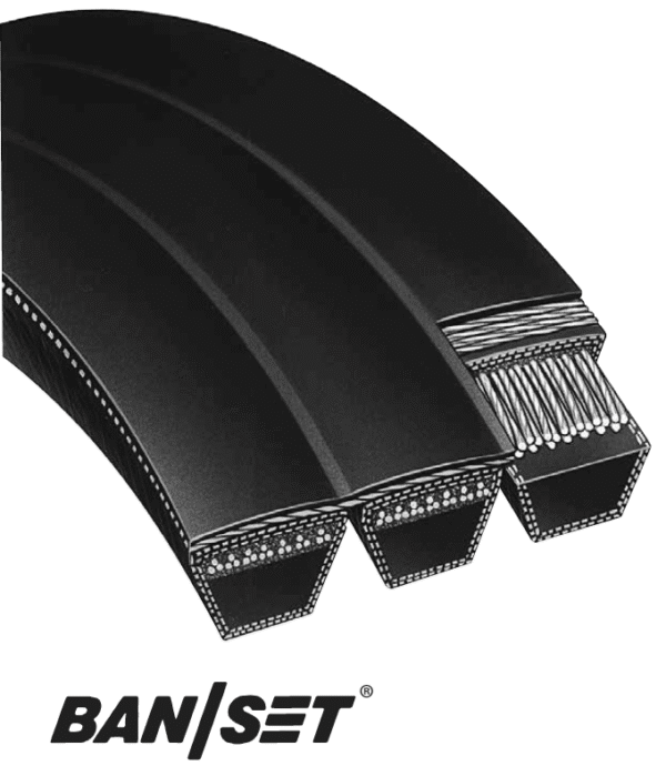 Six Banded 5V1400 V-Belt
