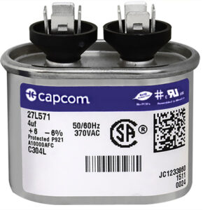 CAP RUN 4uF 370V OVL 1.25" X 2.16" X 1.56"