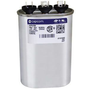 CAP RUN 45+10uF 370V OVL 1.75" X 2.81" X 3.88"
