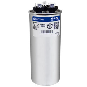 CAP RUN 50+7.5uF 370V RND 2" X 4.75"