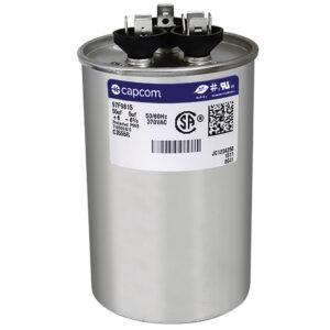 CAP RUN 55+5uF 370V RND 2.5" X 3.88"