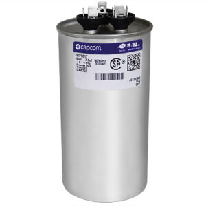 CAP RUN 60+7.5uF 370V RND 2.5" X 4.75"