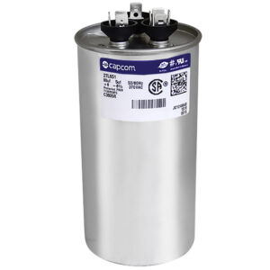 CAP RUN 80+5uF 370V RND 2.5" X 4.75"