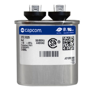 CAP RUN 6uF 440V OVL 1.25" X 2.16" X 2.12"