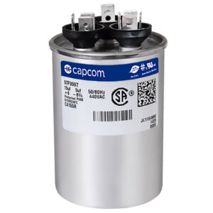 CAP RUN 15+5uF 440V RND 2" X 2.88"