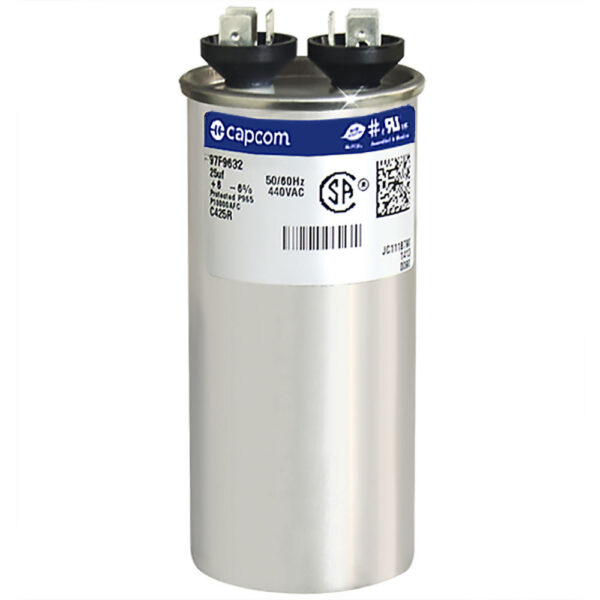 CAP RUN 25uF 440V RND 1.75" X 3.88"