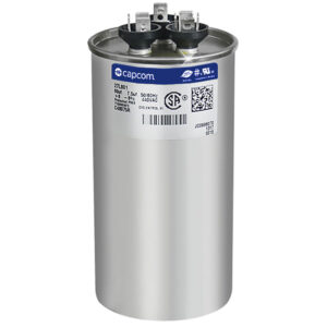 CAP RUN 80+7.5uF 440V RND 2.5" X 4.75" (GEN)