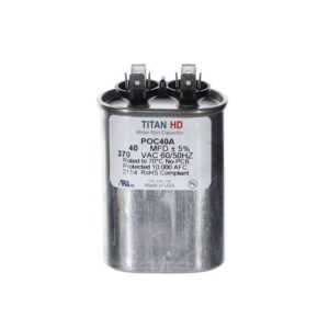 CAP RUN 40uF 370V OVL 2.75" X 1.25" X 2.88"