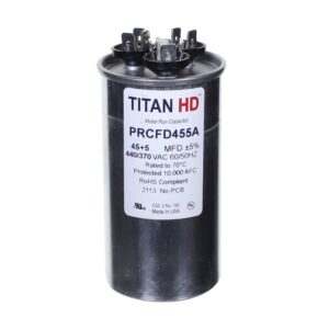 CAP RUN 45+5uF 440V RND 2" X 3.88"