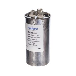 CAP RUN 55+5uF 440V RND 2" X 3.88"