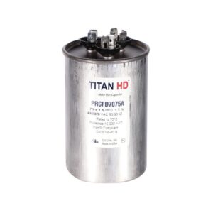 CAP RUN 70+7.5uF 440V RND 2.5" X 3.91"
