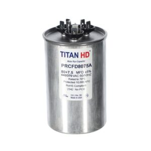 CAP RUN 80+7.5uF 440V RND 2.5" X 3.91"