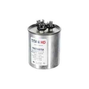 CAP RUN 60+7.5uF 440V RND 2.5" X 2.88" TRCFD6075A (TITAN)